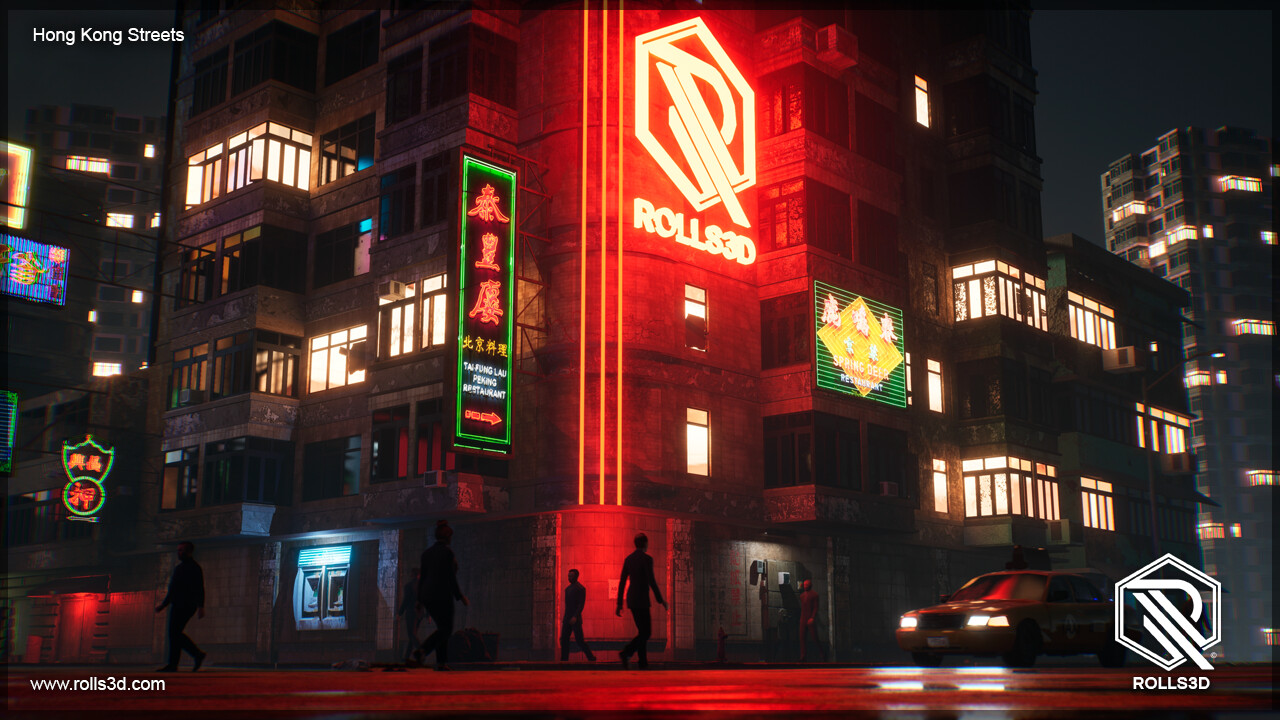 Hong Kong by Rolls3D