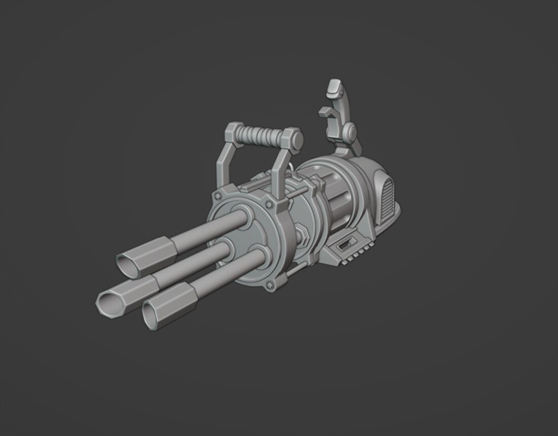ArtStation - Arcane Jinx's machine gun