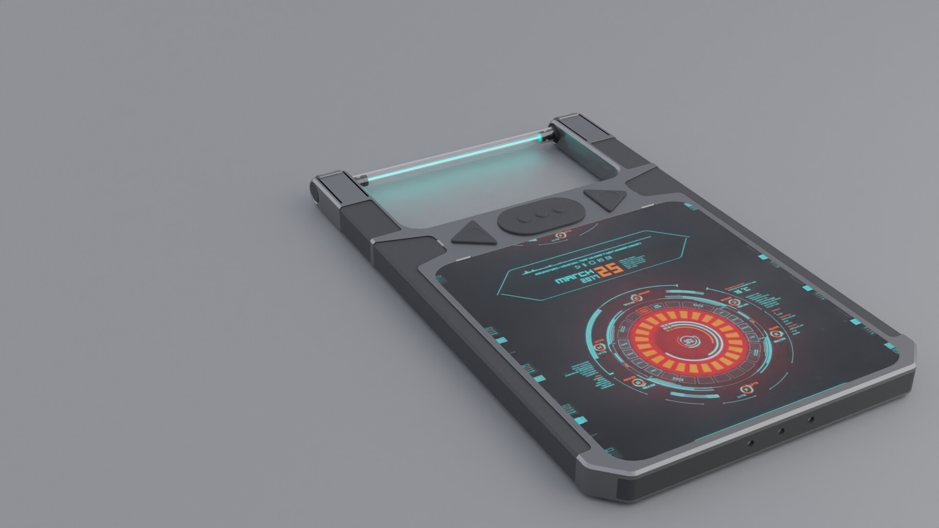 Artstation sci fi cell phone 