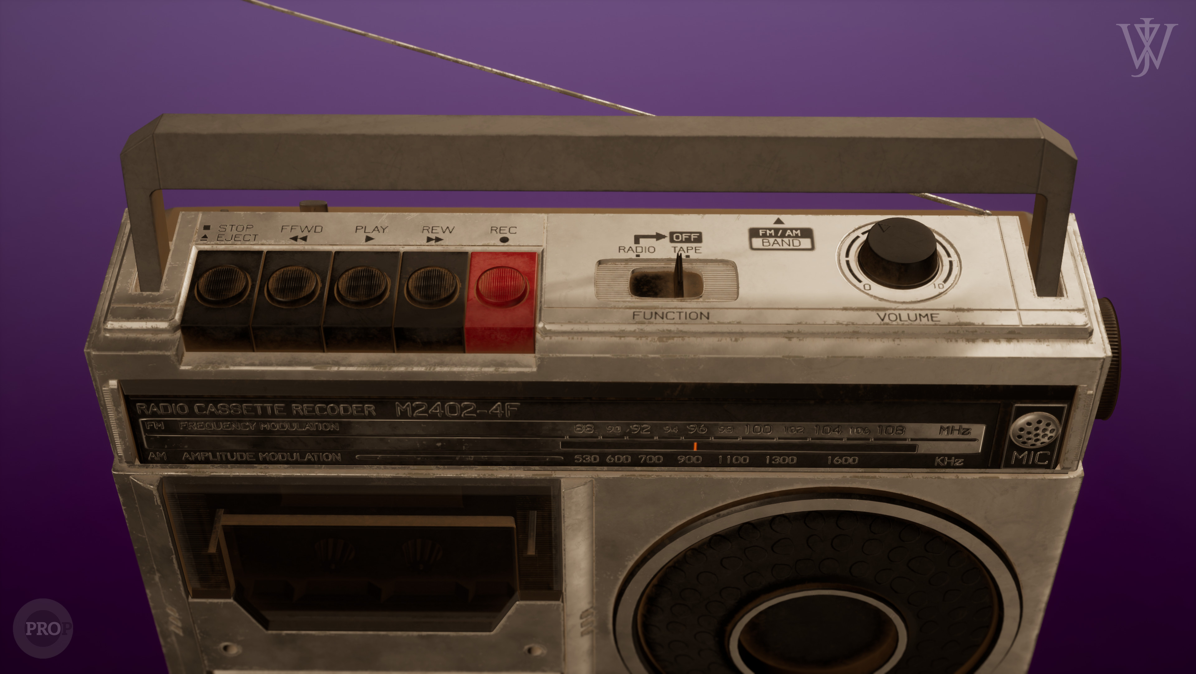 Joel Wynd - SANYO RADIO CASSETTE RECODER M2402-4F