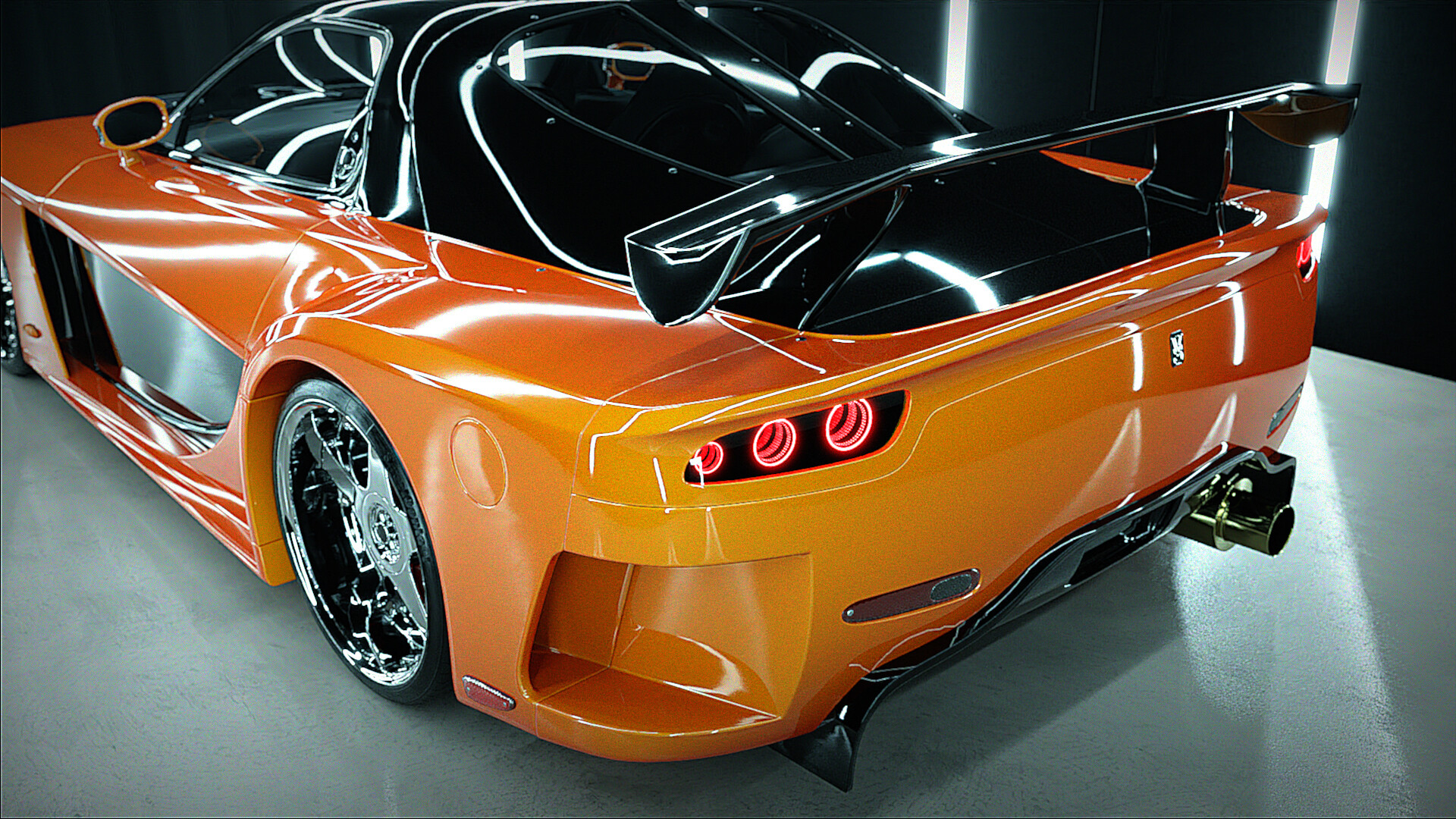 Artstation Mazda Rx 7 Veilside Fortune