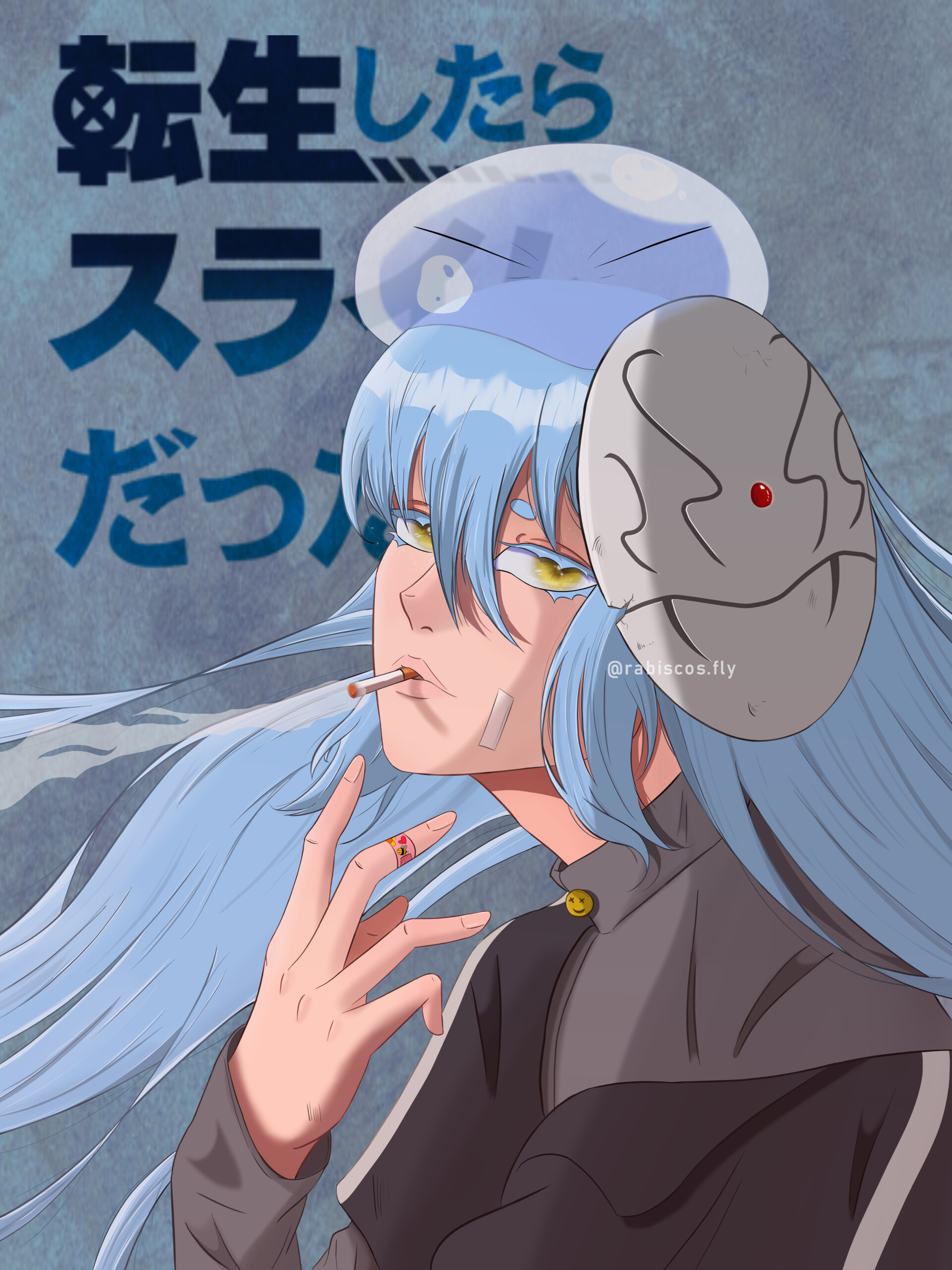 Tensei Shitara Slime Datta Ken Poster