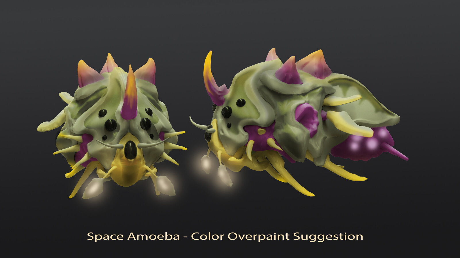 Space Amoeba Baby - color suggestion