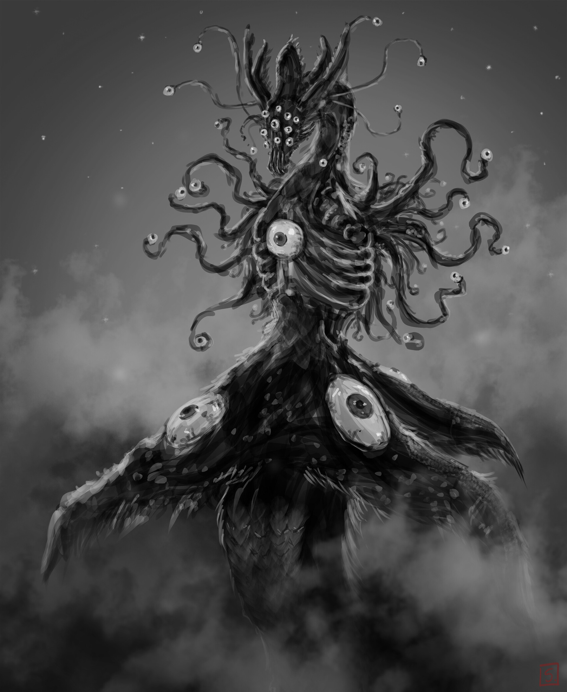 ArtStation - Eldritch dragon