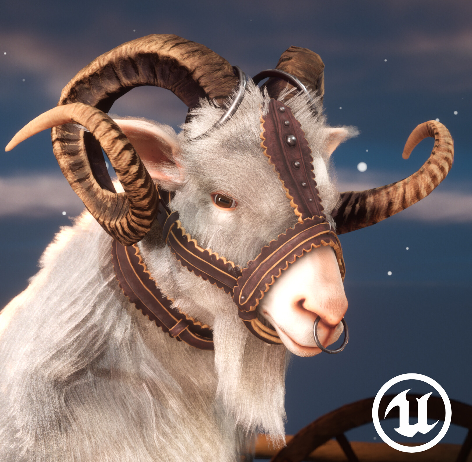 ArtStation - Animal Goat Real Time