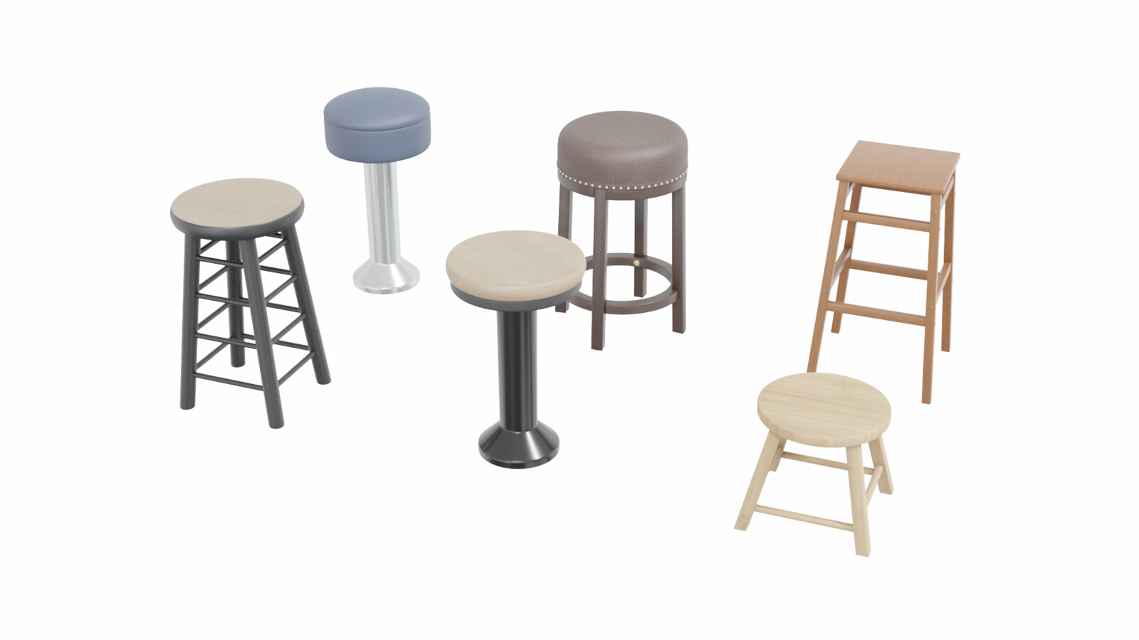 Stool Collection Render