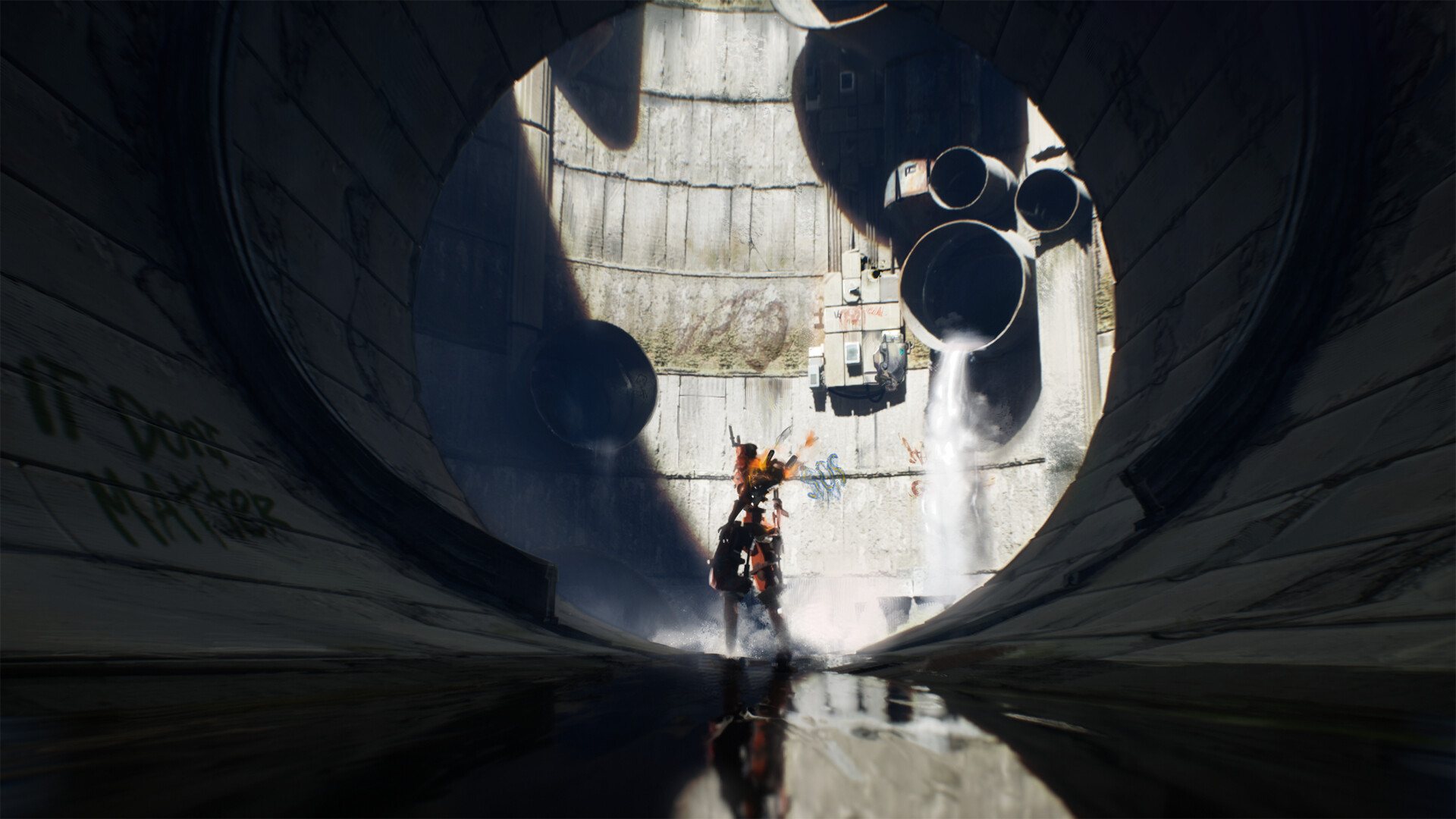 ArtStation Standstill Robot environment art