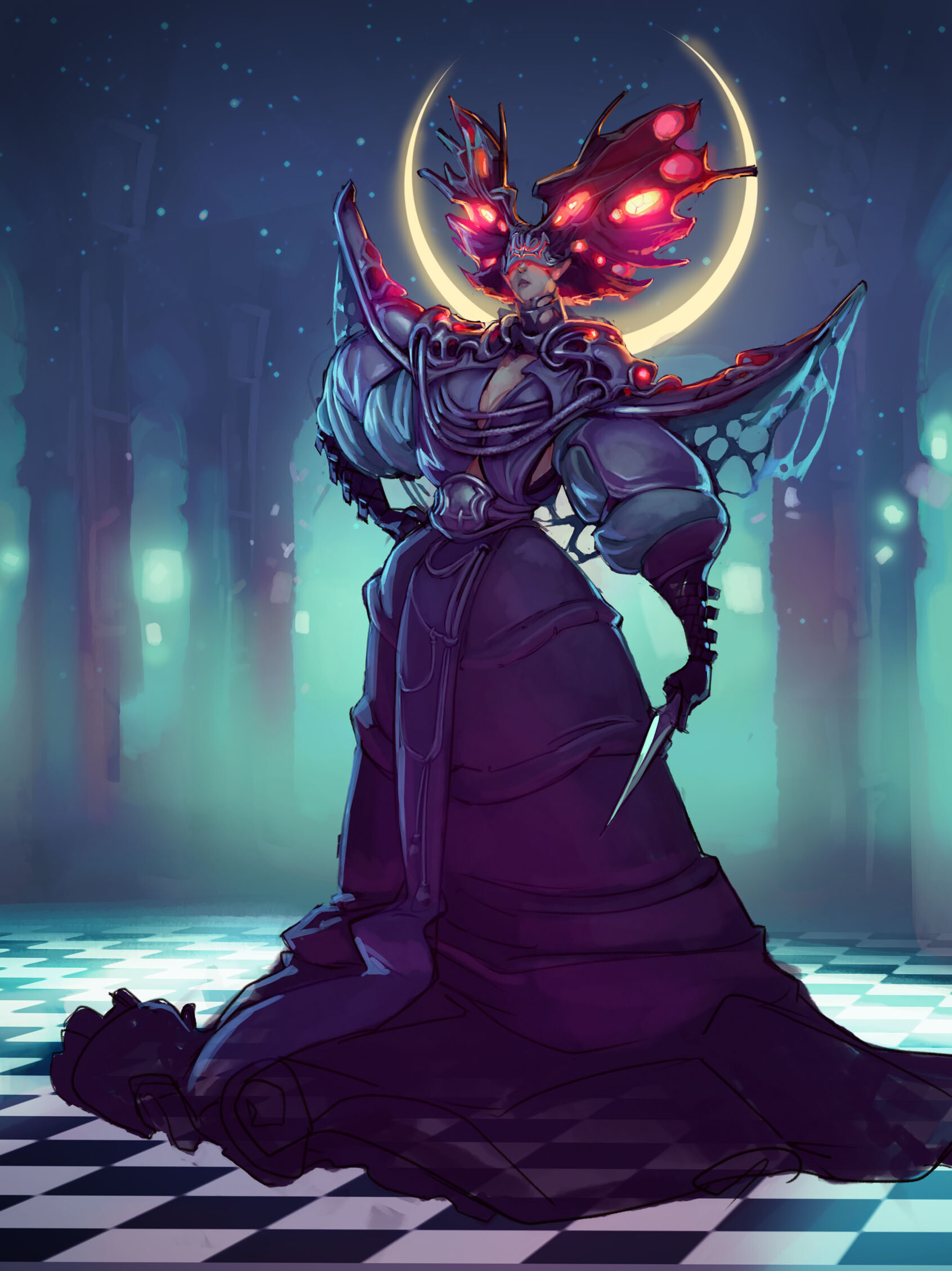 ArtStation Queen of the night