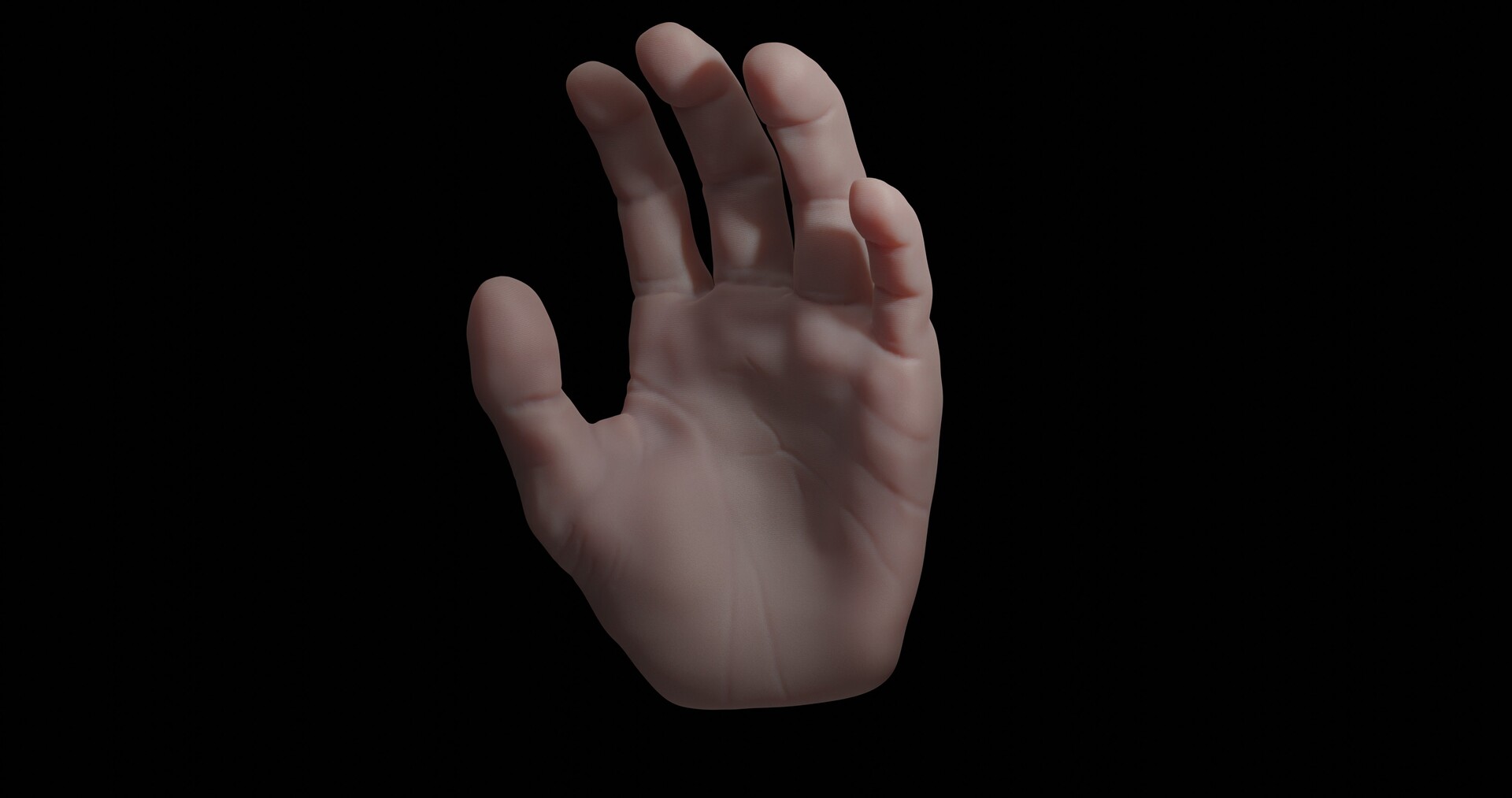 ArtStation Human Hand Sculpt