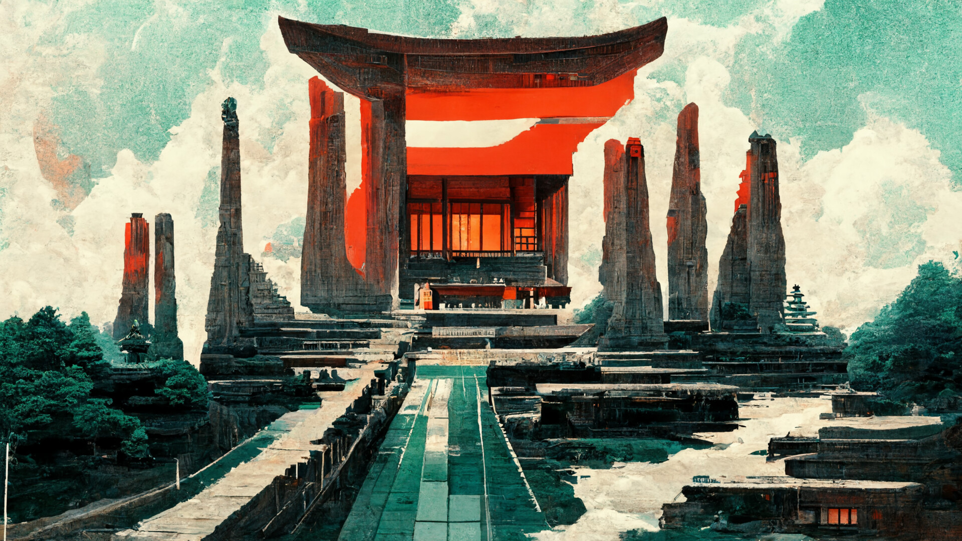 ArtStation - Temple wallpaper 10