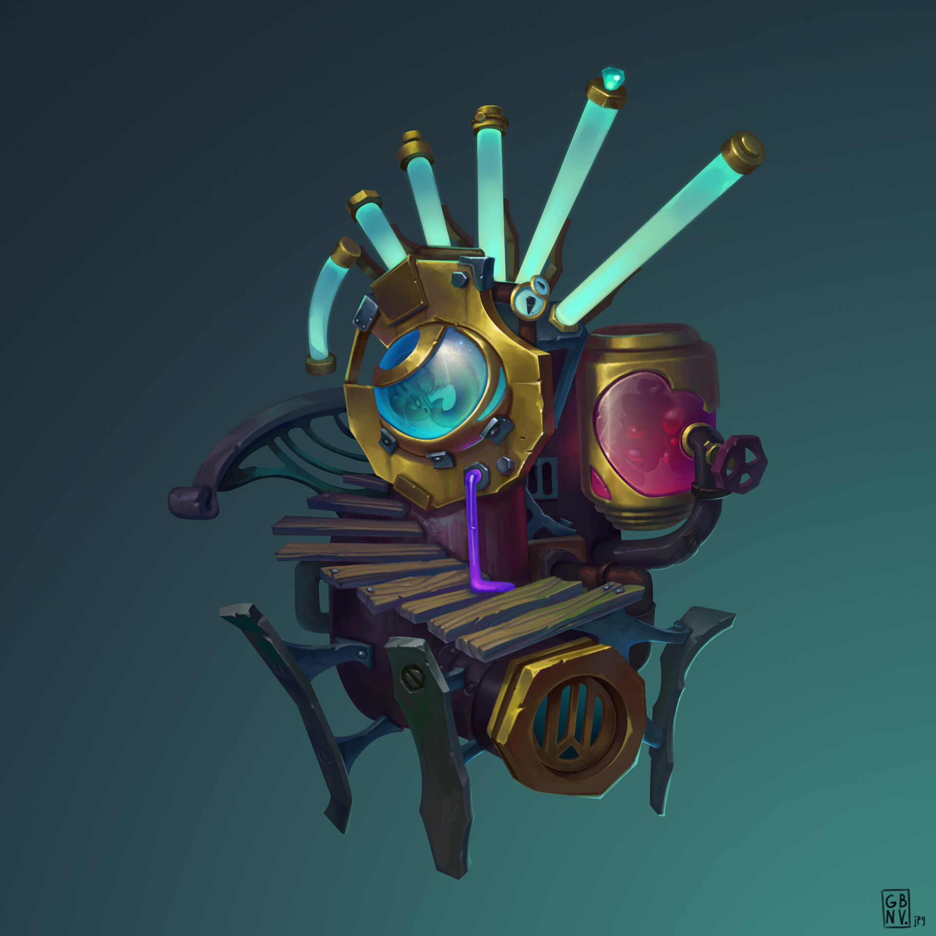 Artstation prop arcane