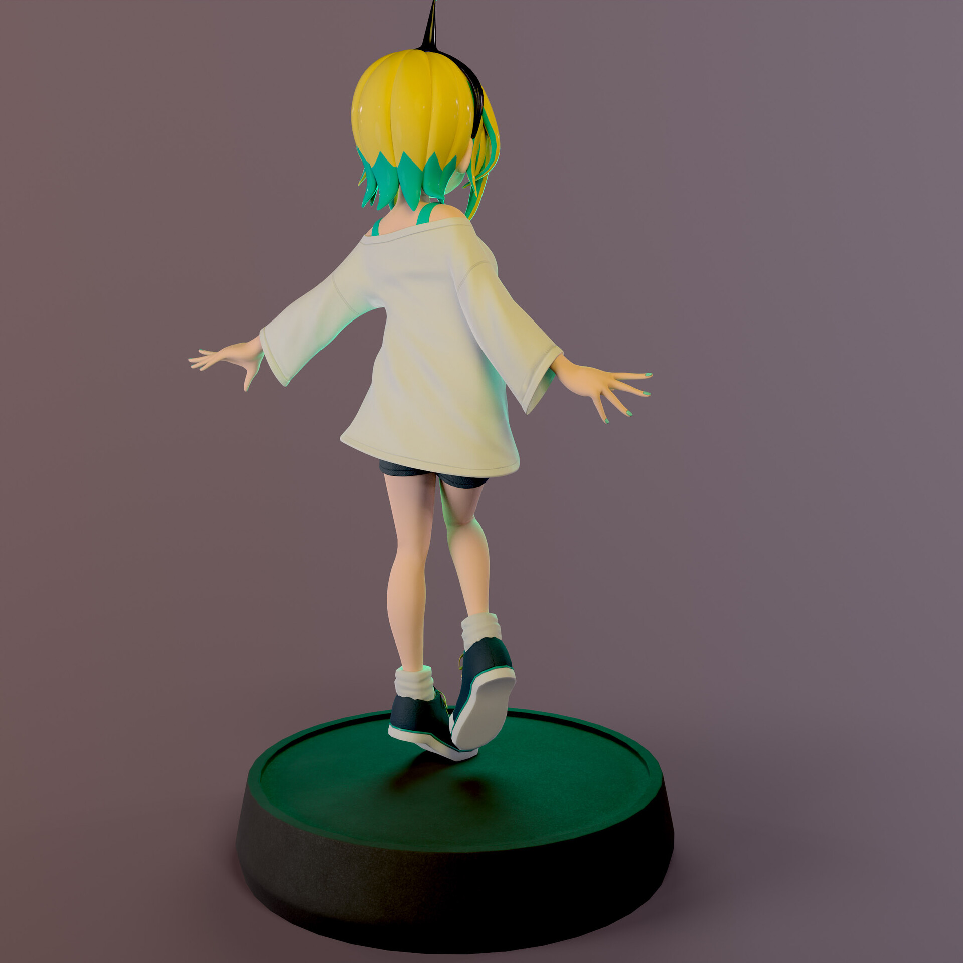 Anime Character - Amano Pikamee 3D model