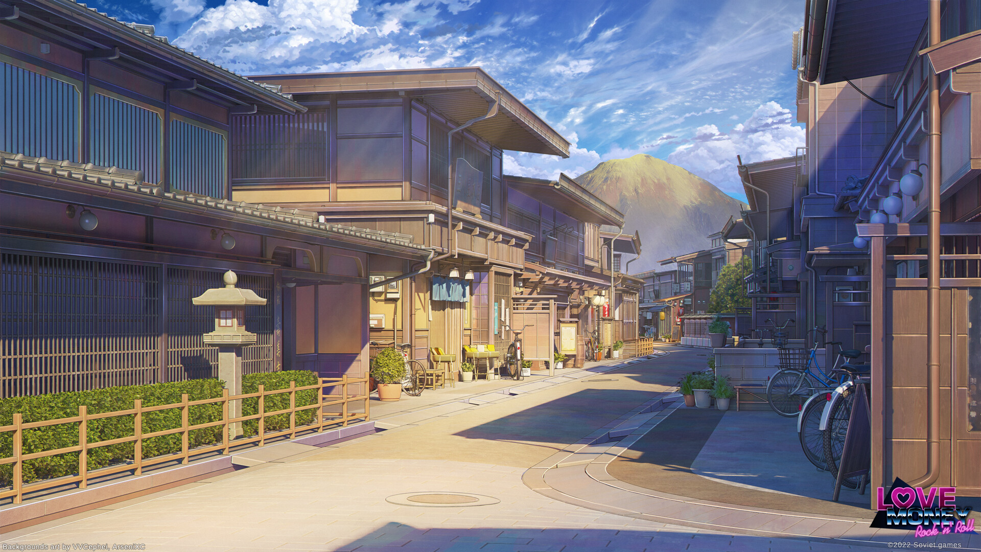 ArtStation Small Japanese Provincial Town artstation-small-japanese-provincial-town