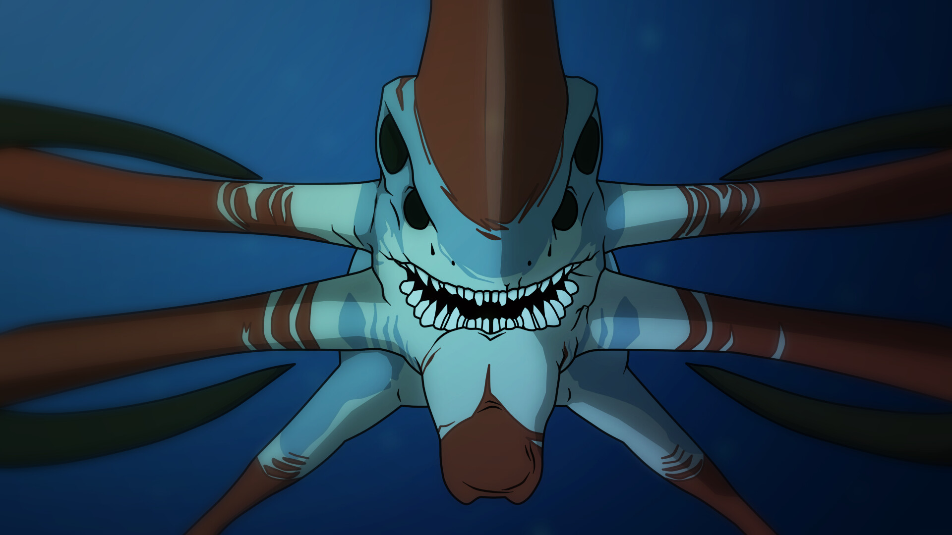 Reaper Subnautica Wallpaper