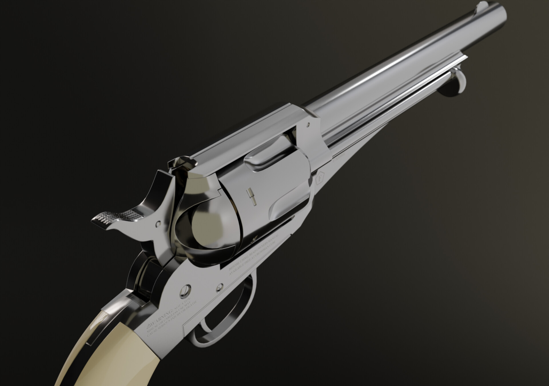 ArtStation - Crosman Remington 1875 ArtStation - Crosman Remington 1875
