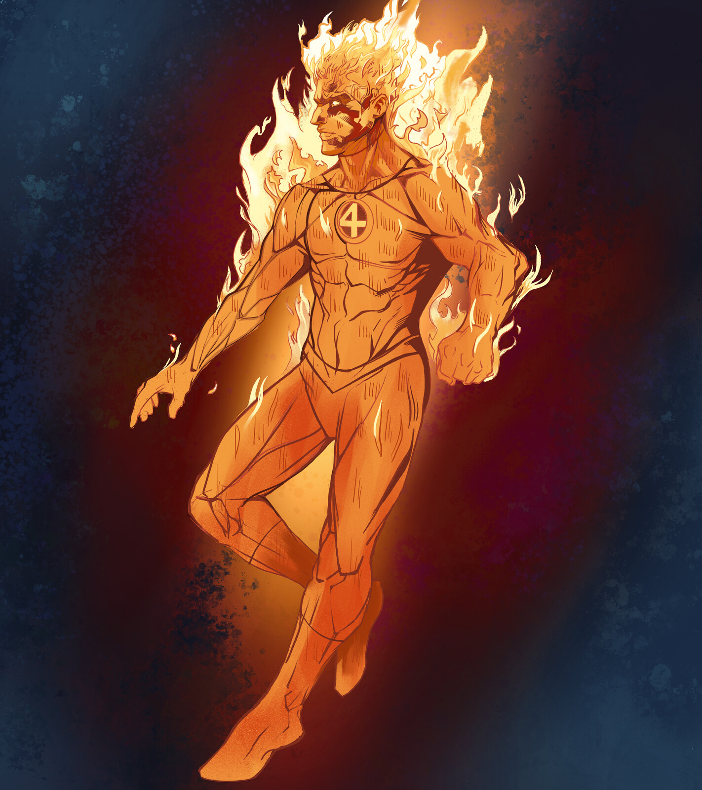 Johnny Storm - "FLAME ON!!"