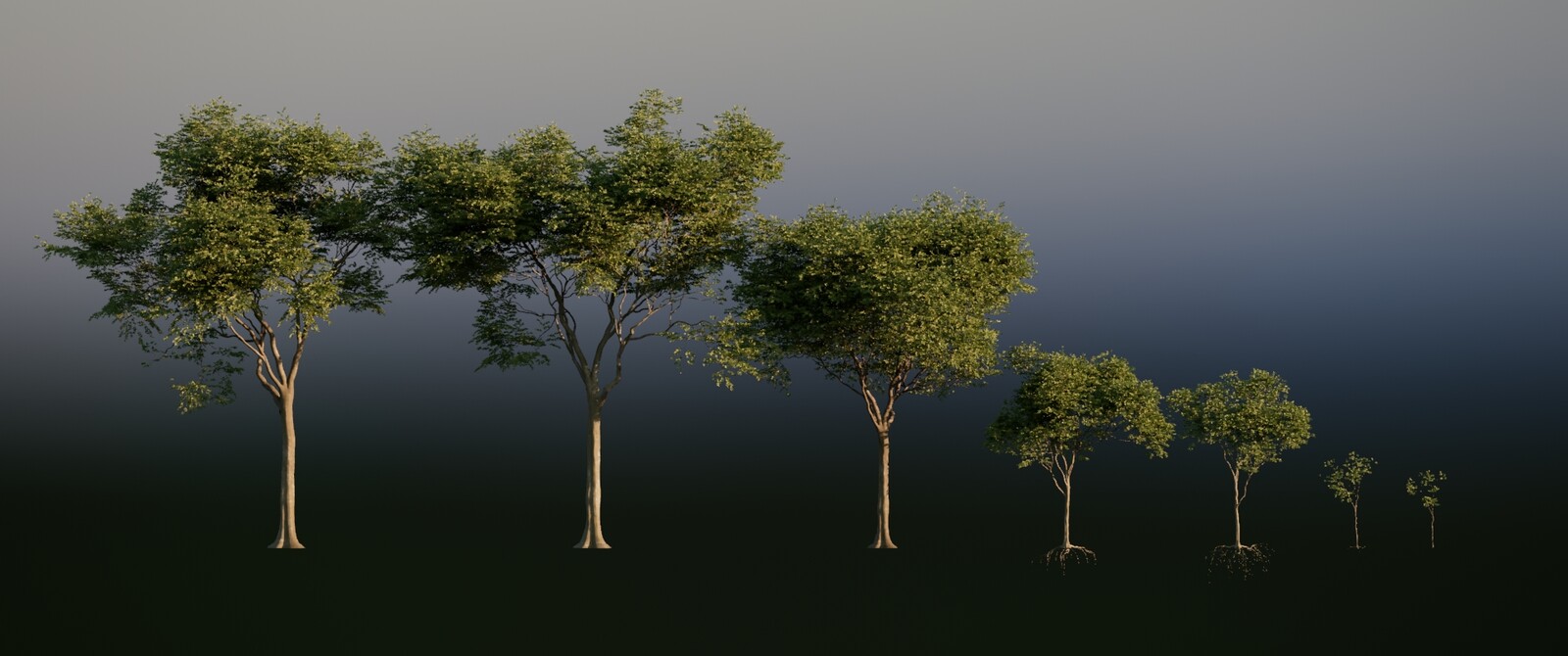 Trees i've made in SpeedTree