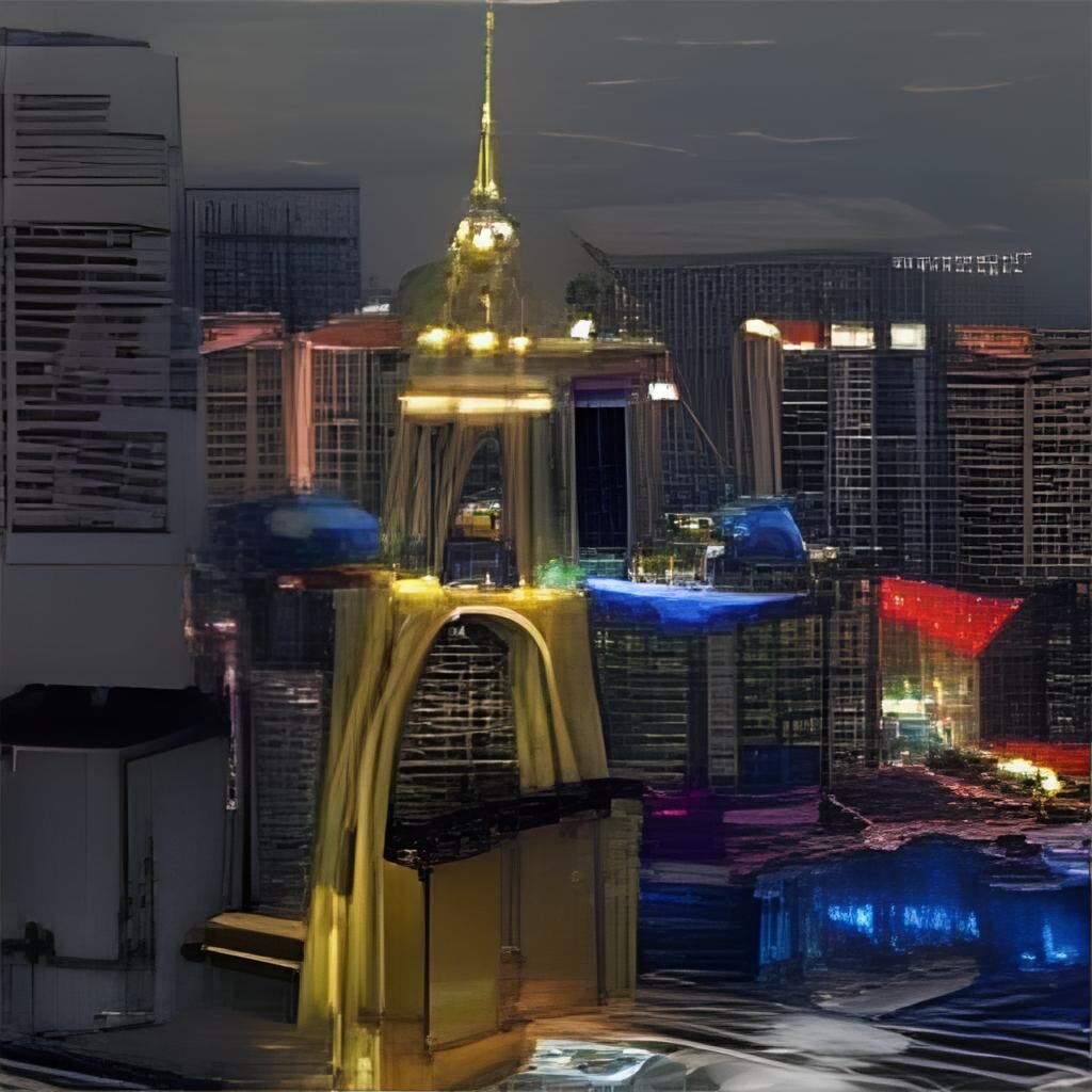 ArtStation - Futuristic Las Vegas