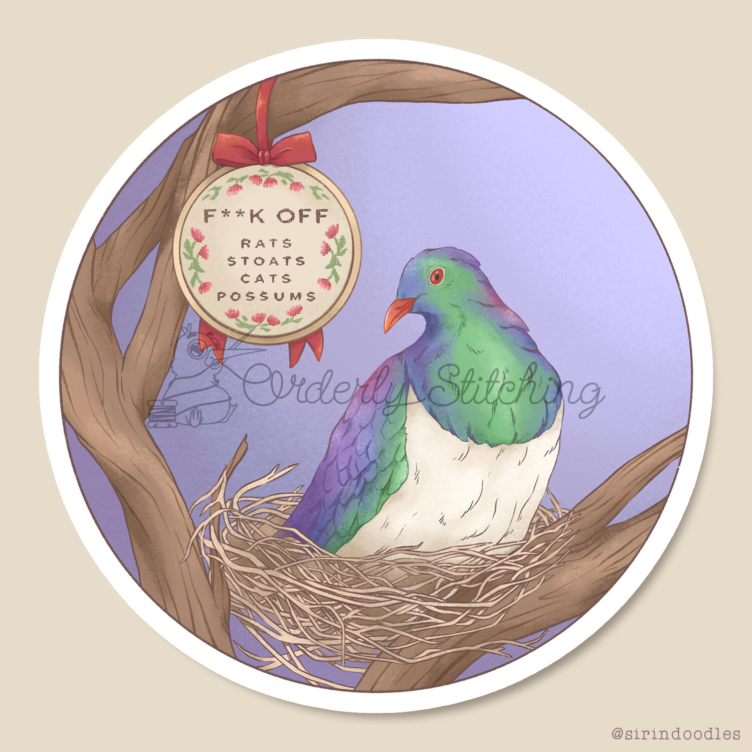 ArtStation - New Zealand birds - Kereru