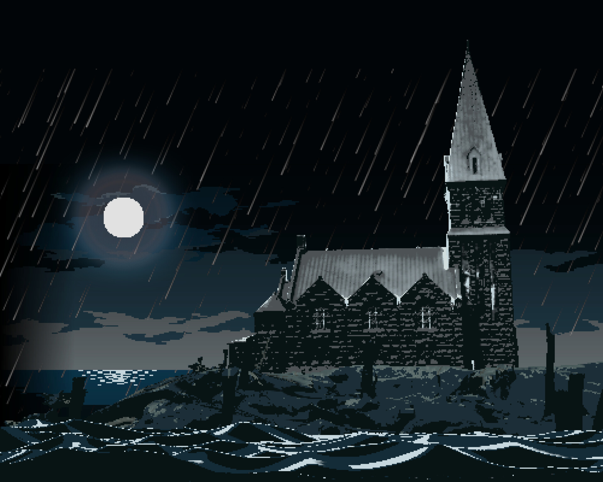 ArtStation - Night island