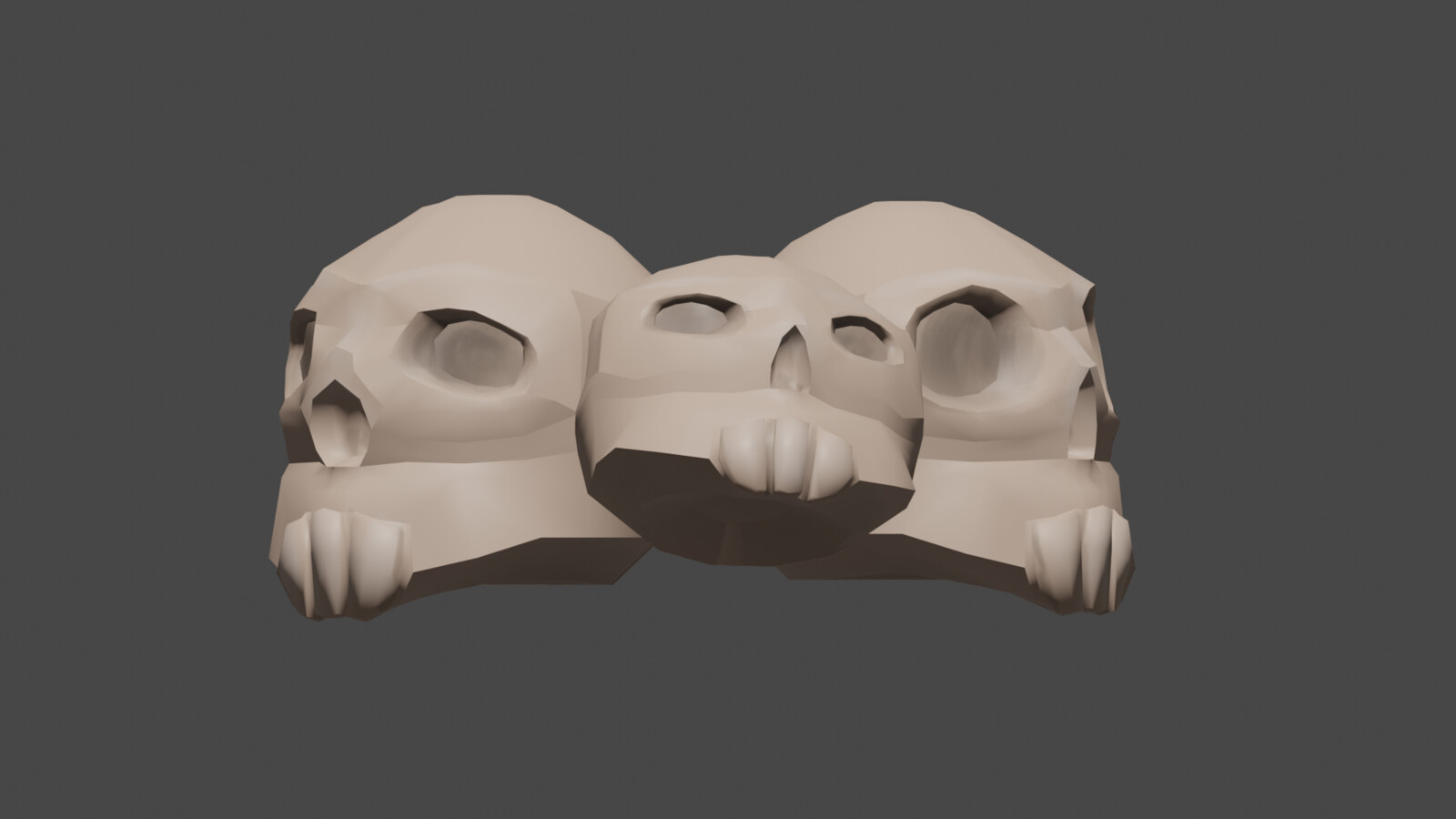 A set of 3 skulls. Each one is an individual asset to being able to place them freely.