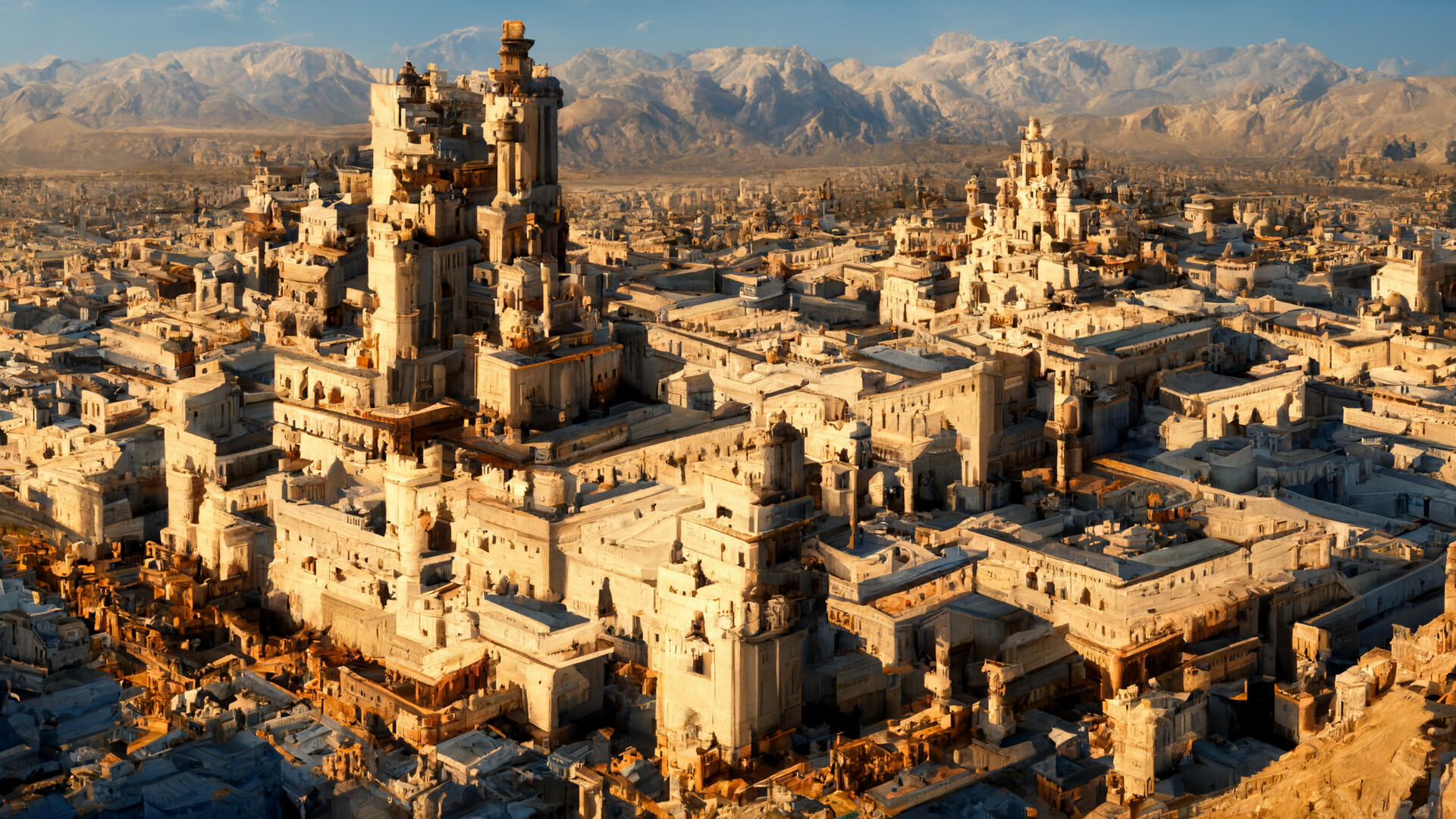 ArtStation The ancient city