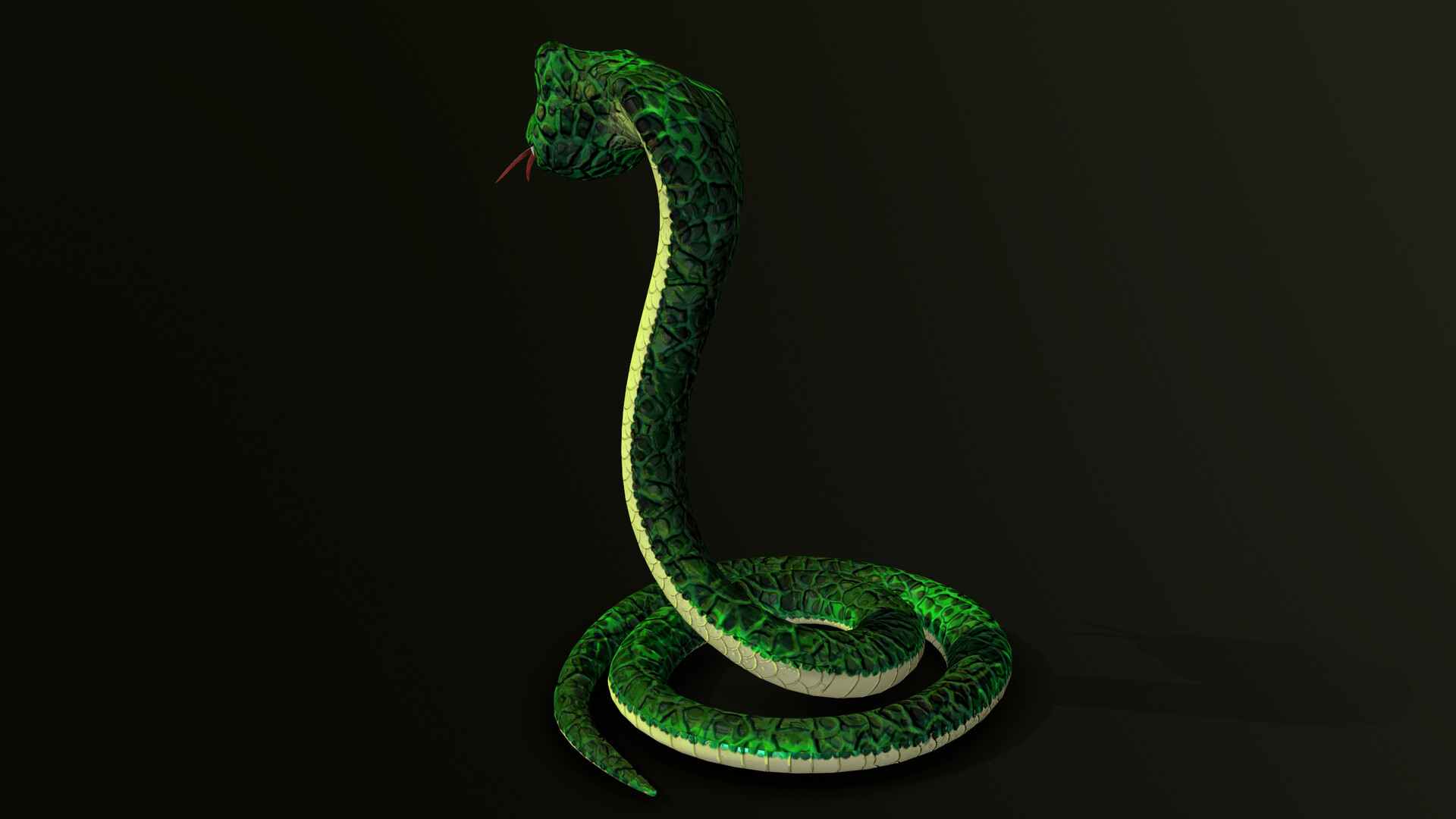 ArtStation - 3D Google Snake (without the snake)