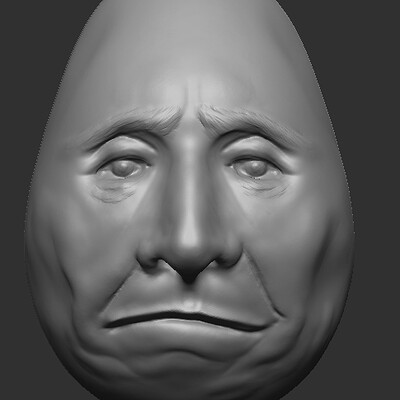 tête d'oeuf - face egg