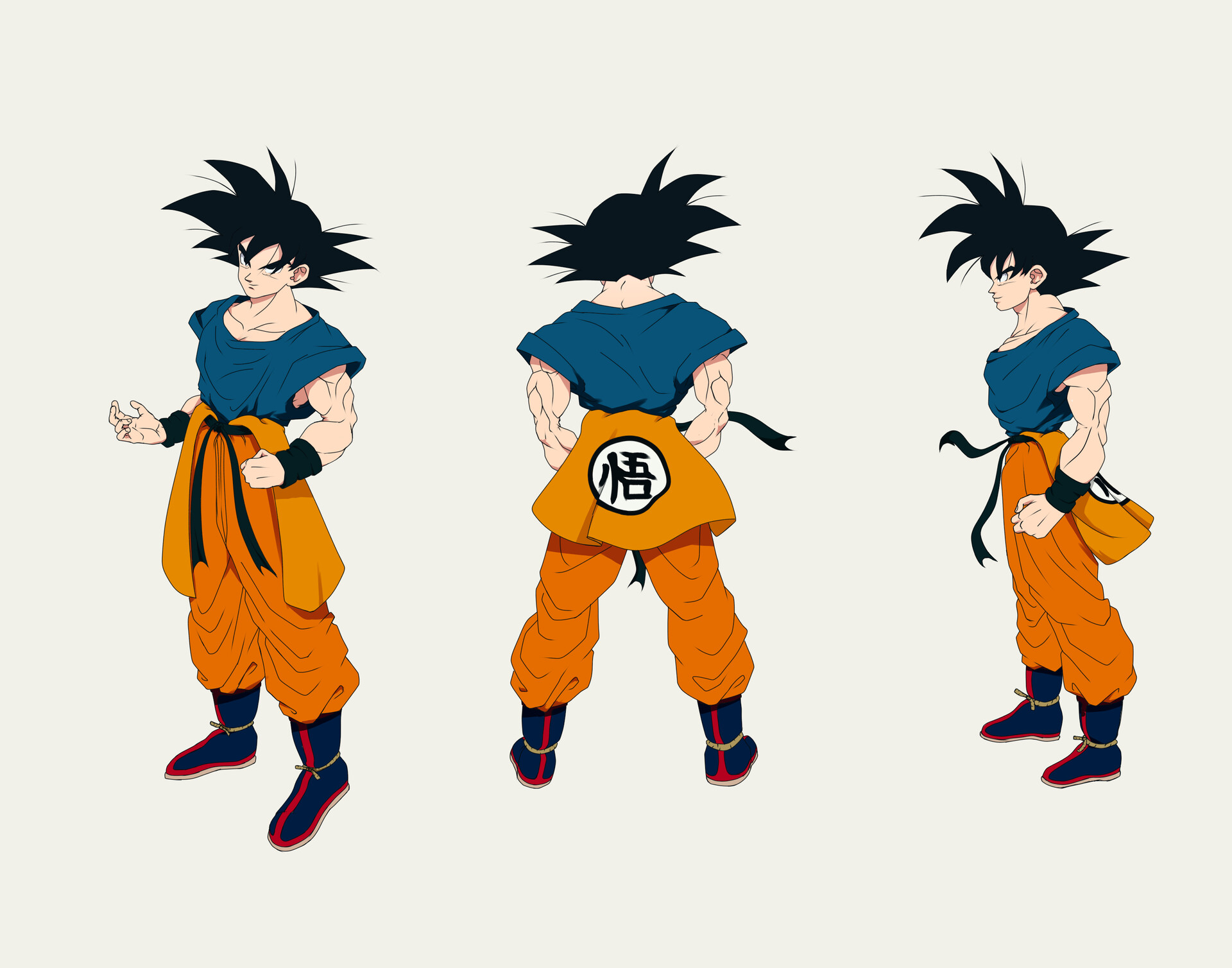 ArtStation Goku gi
