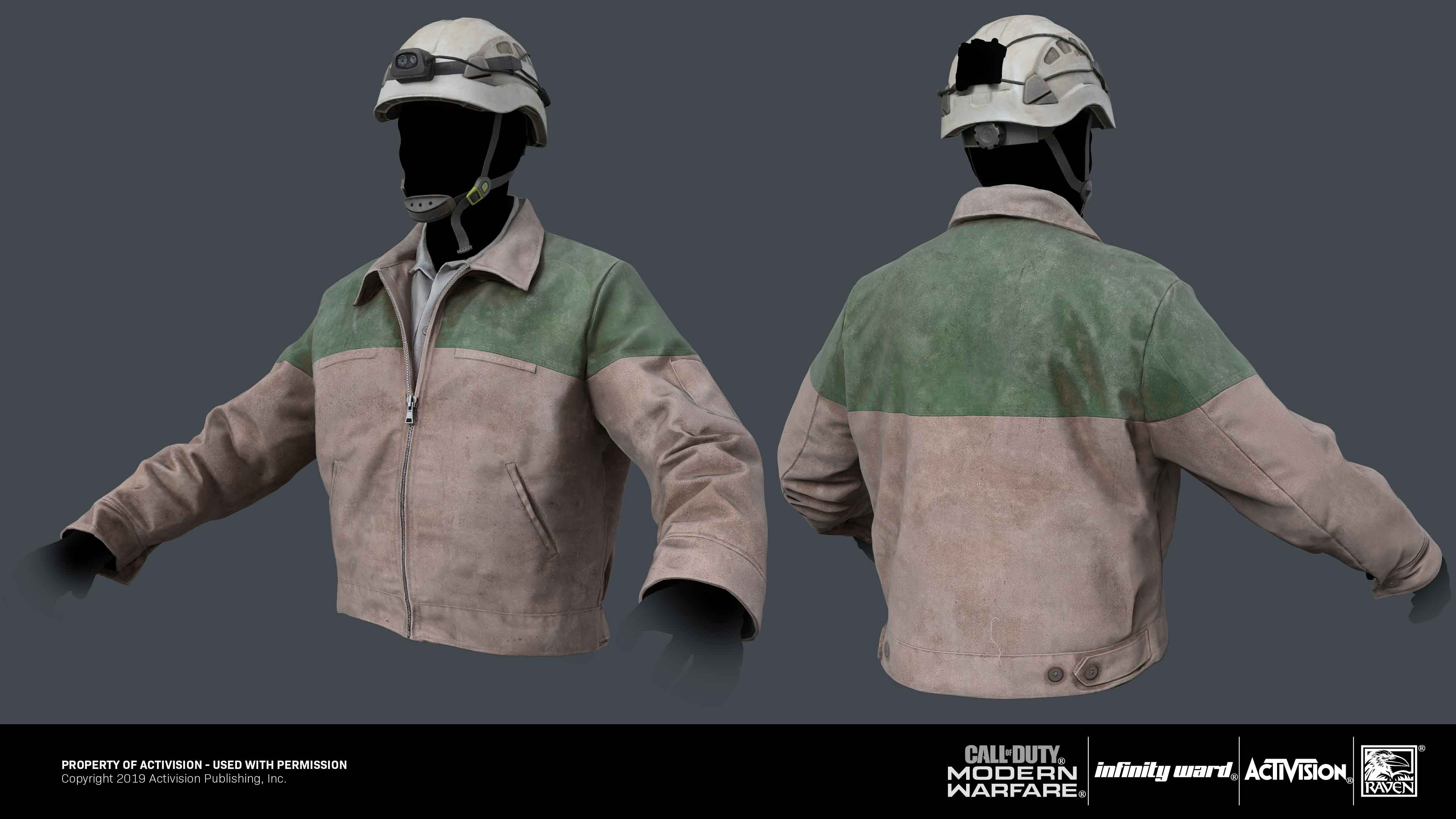 White Helmets: Highpoly/ scan cleanup, lowpoly, bakes and textures/ cleanup. 