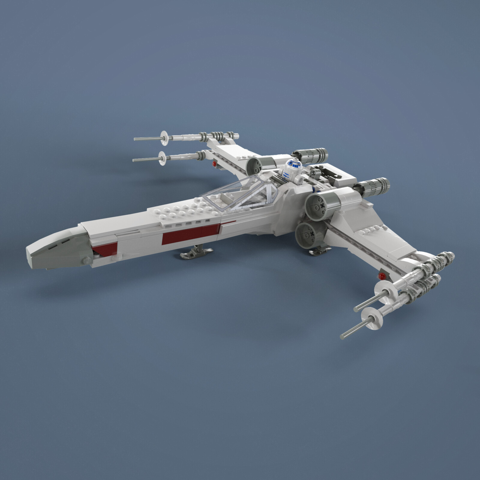Blender Cycles Beautyrender + Photoshop compositing 
