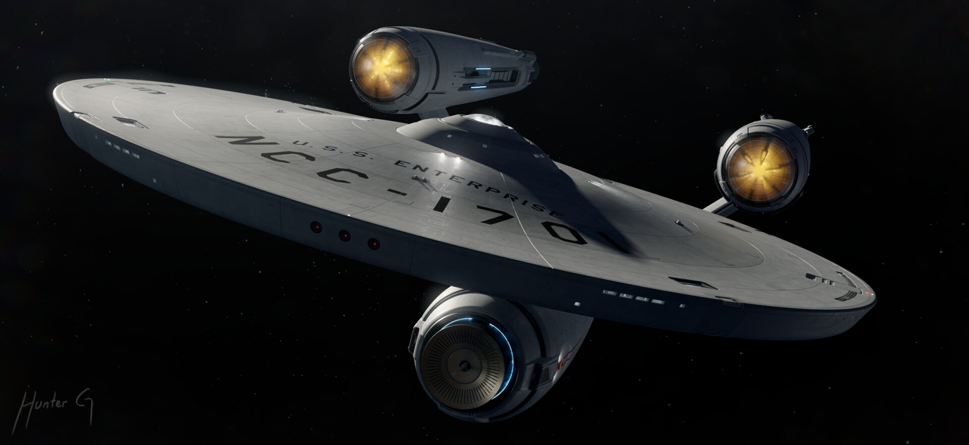Hunter G TOS Enterprise Redesign Initial Completion