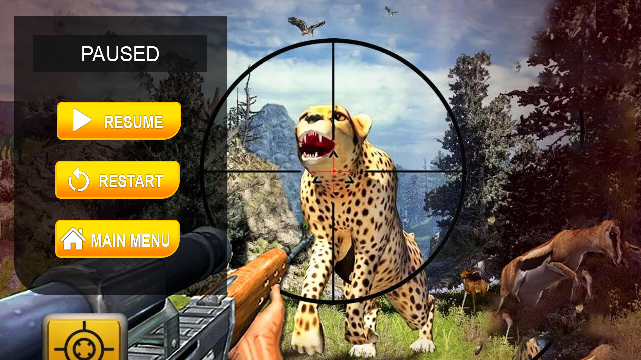 ArtStation - Animal Shooting Game GUI UI/UX