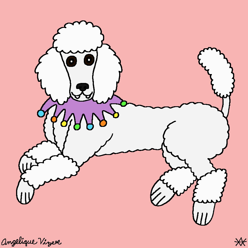 ArtStation Standard Poodle