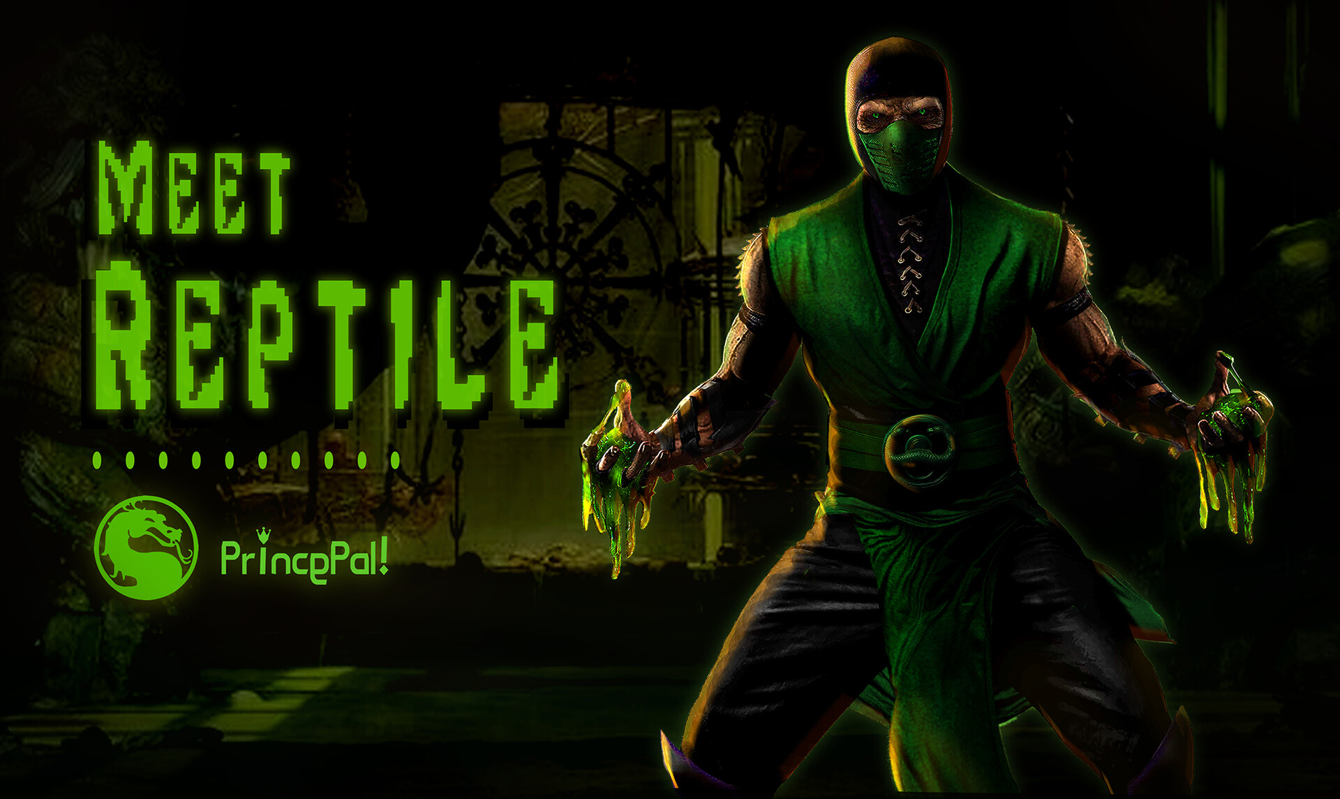 ArtStation - Reptile. Mortal Kombat 4