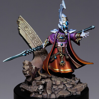 Finished high end NMM - David Colwell Miniature Painting