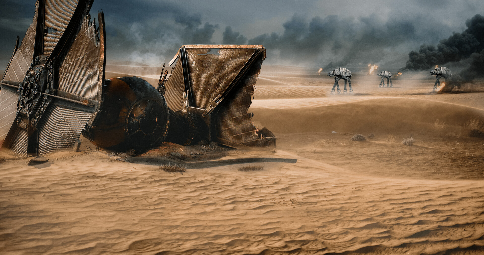 ArtStation - Star Wars Tatooine
