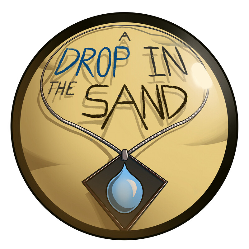 A Drop in the Sand Movie Logo