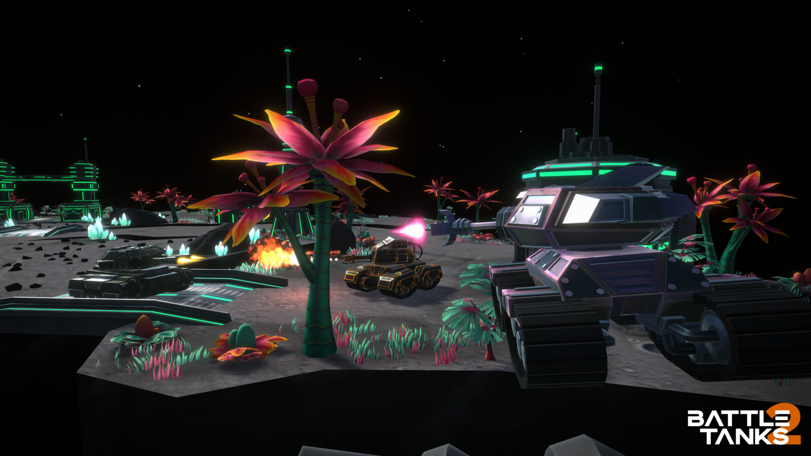 Battle Tanks 2 Game Art