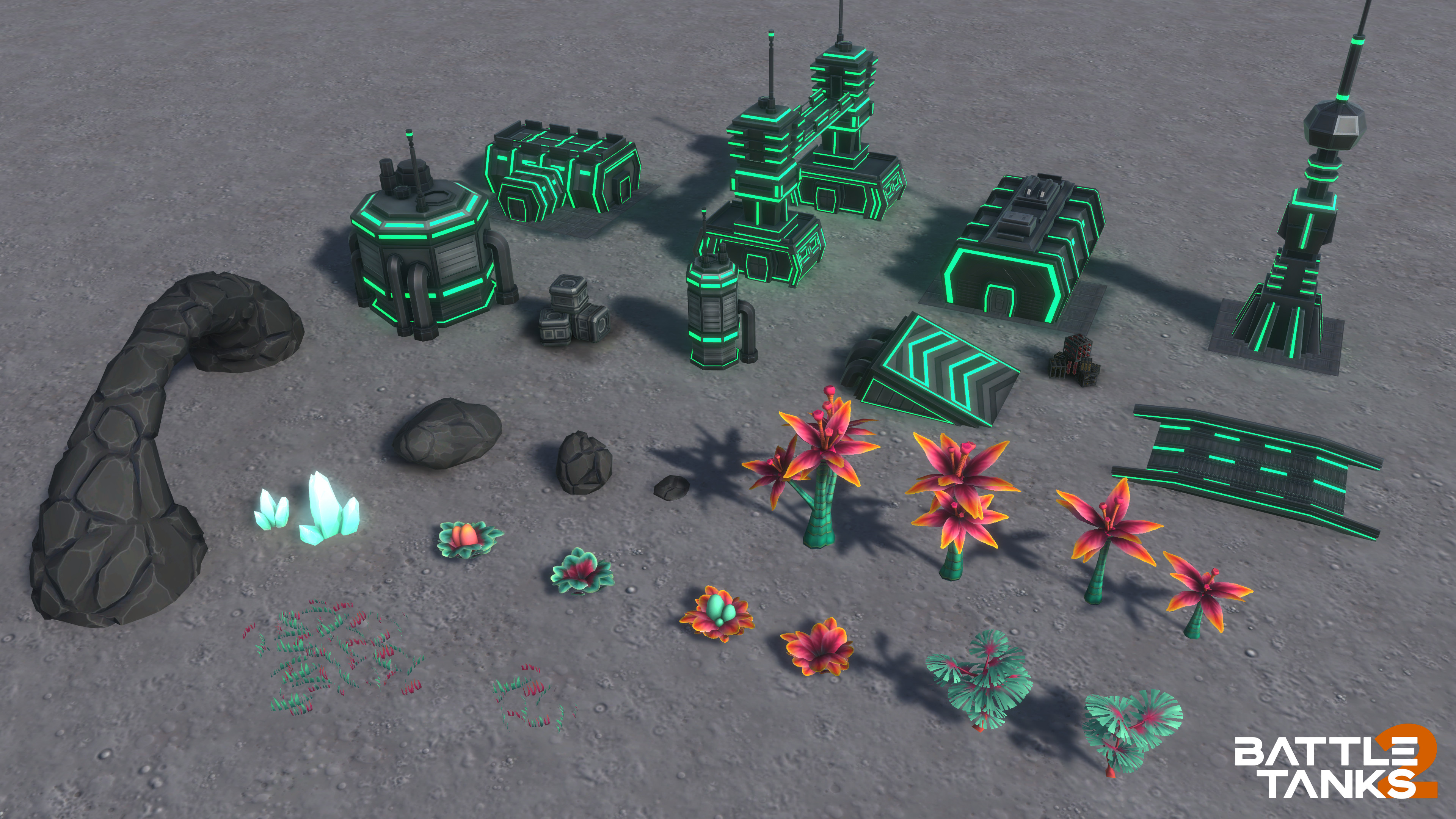 Environmental asset lineup.