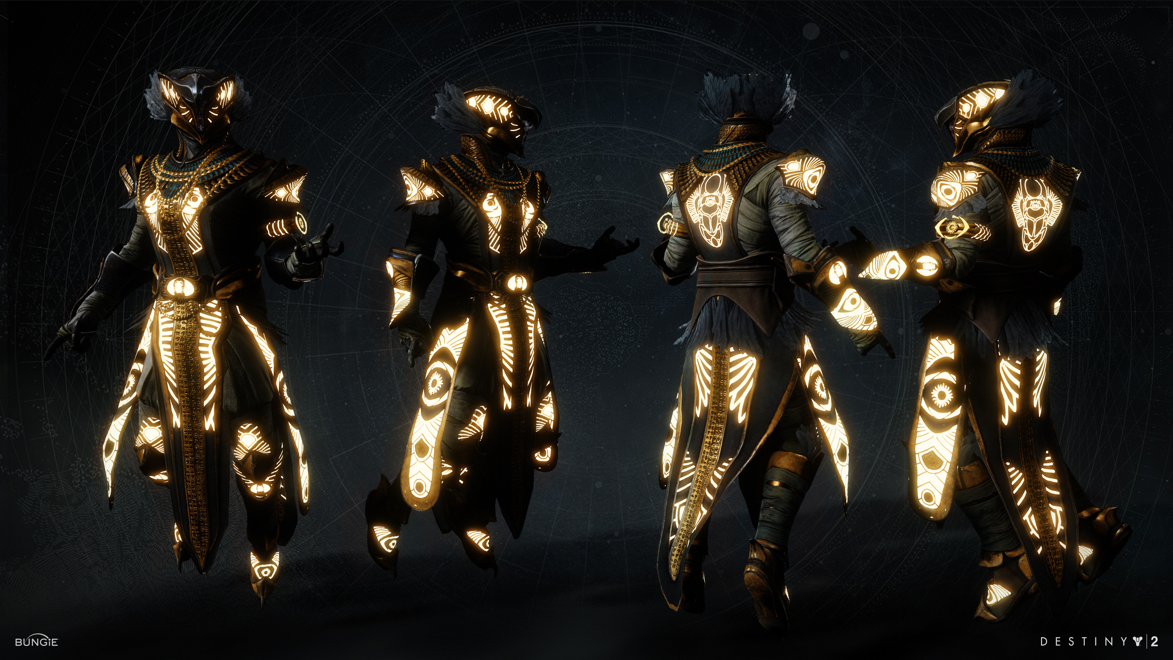 Glow on the armor pieces that activates when you achieve Flawless (no deaths) in the Trials PVP mode
