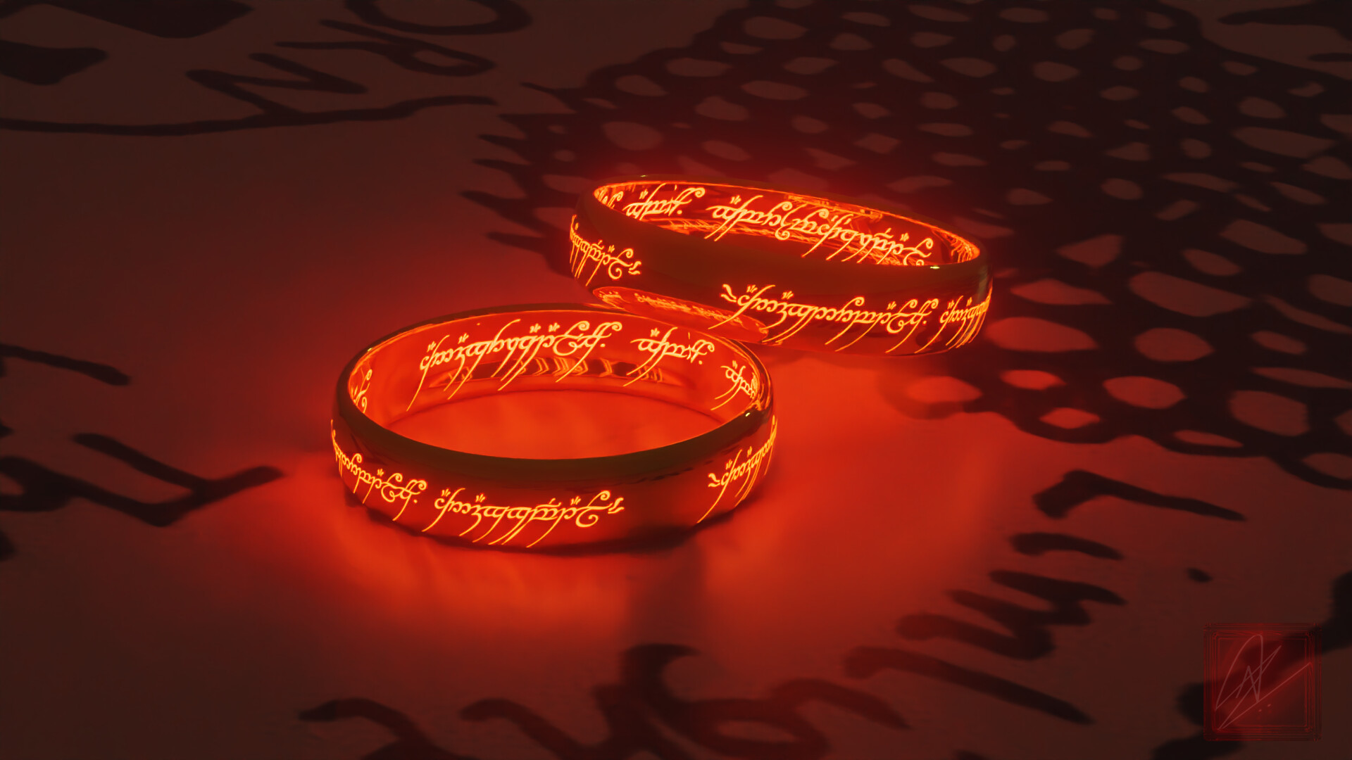 Artstation one ring from the lord of the rings