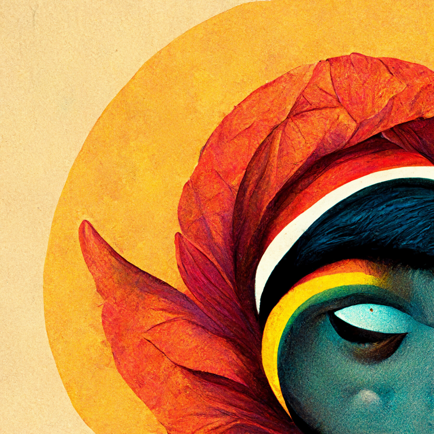 ArtStation - Woman in riso print