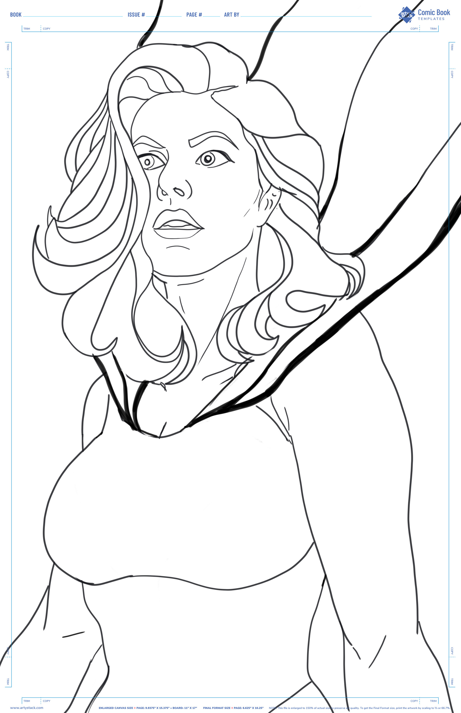 josh-ivanoff-supergirl-portrait
