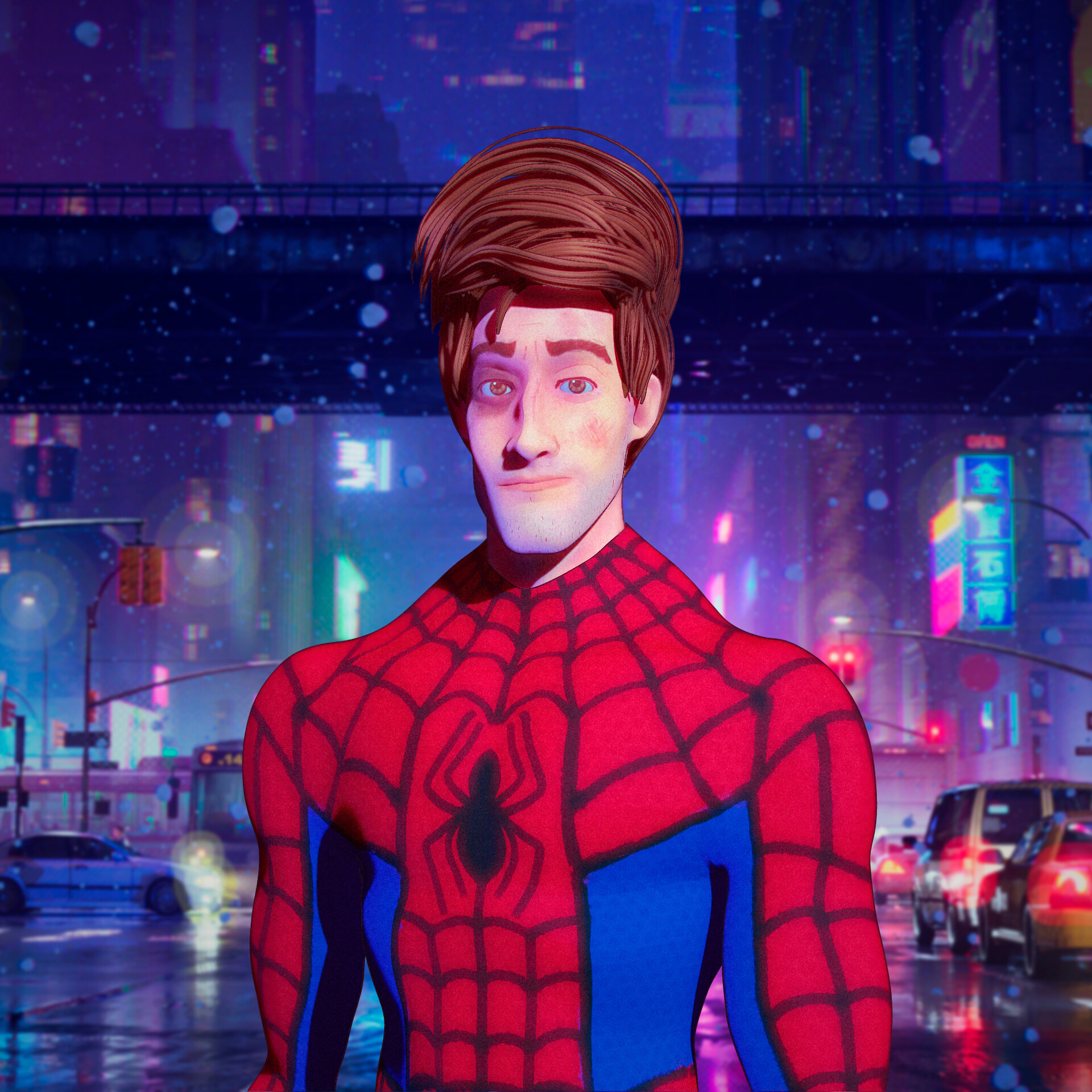 ArtStation Peter B. Parker(02)