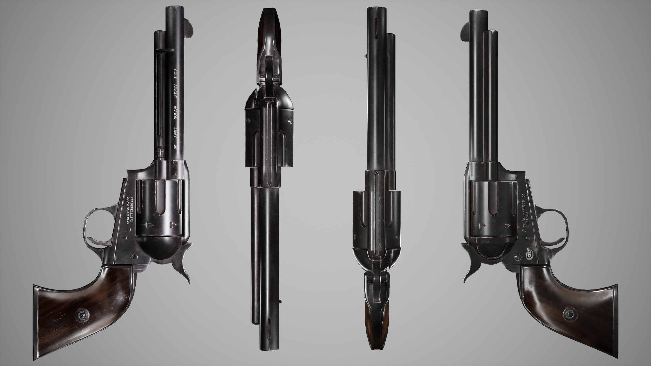 Alex Tang - Colt SAA Revolver: Peacemaker