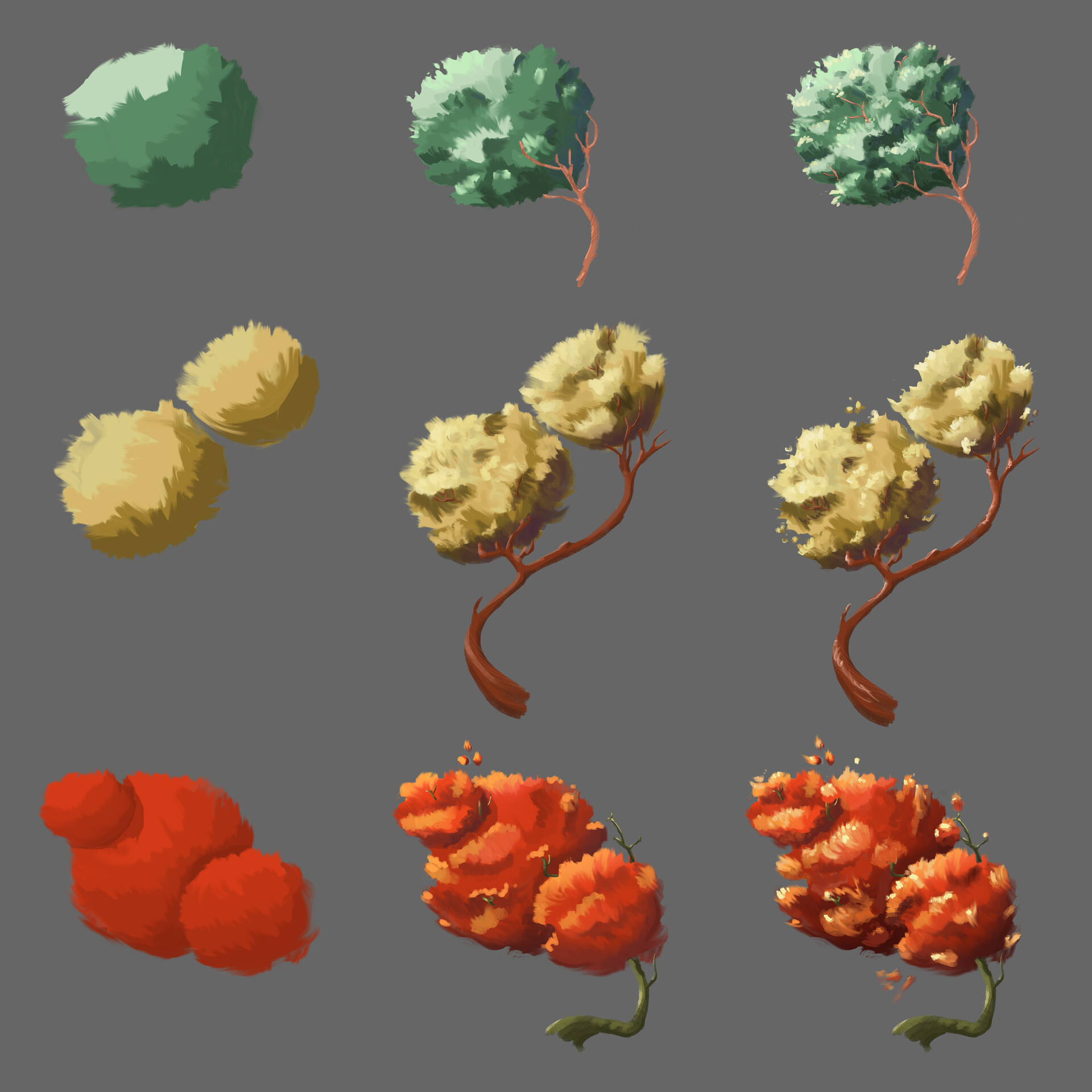 ArtStation Tree branches