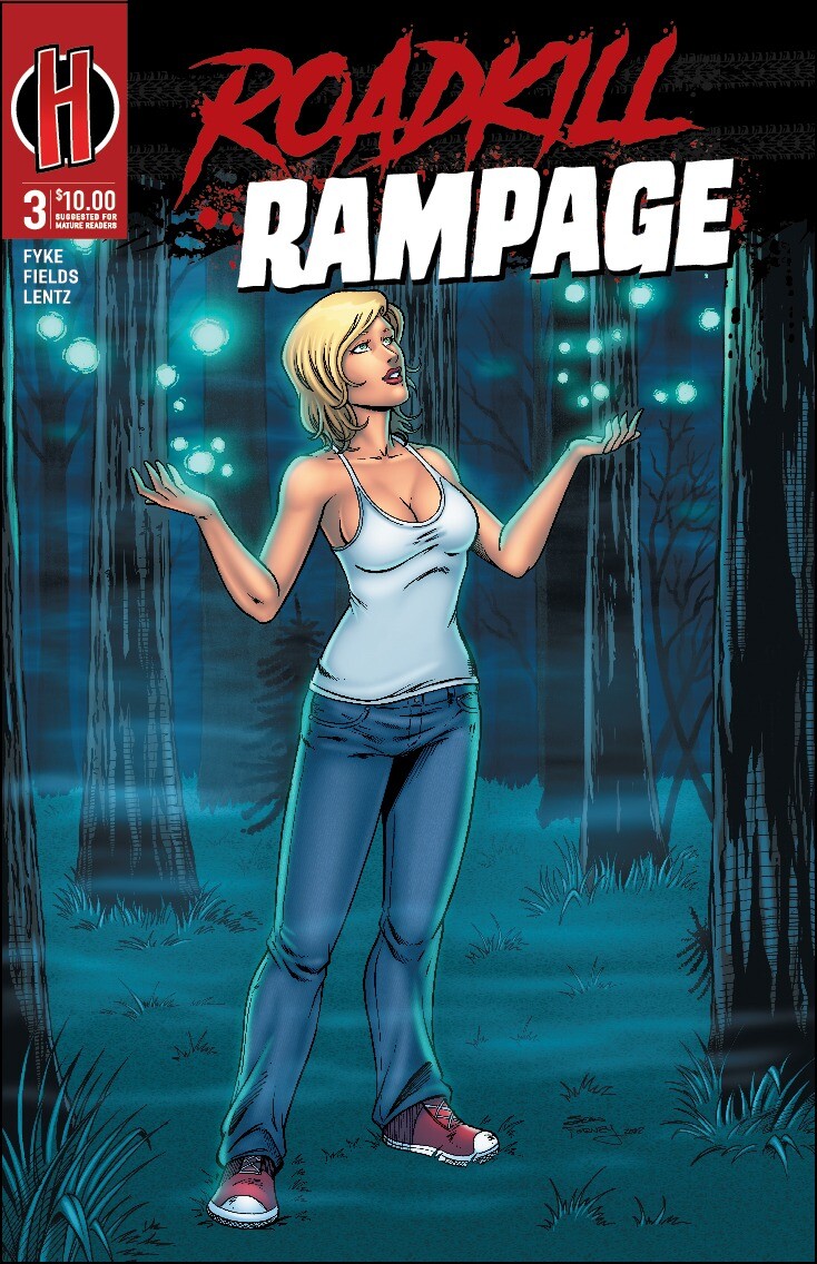 Roadkill Rampage 3 cover for Hazzum Productions

Lines and colors by Sean Forney