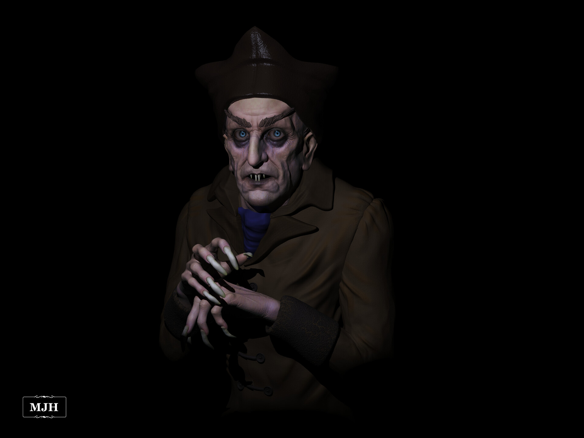 ArtStation NOSFERATU Max Schreck as Count Orlok