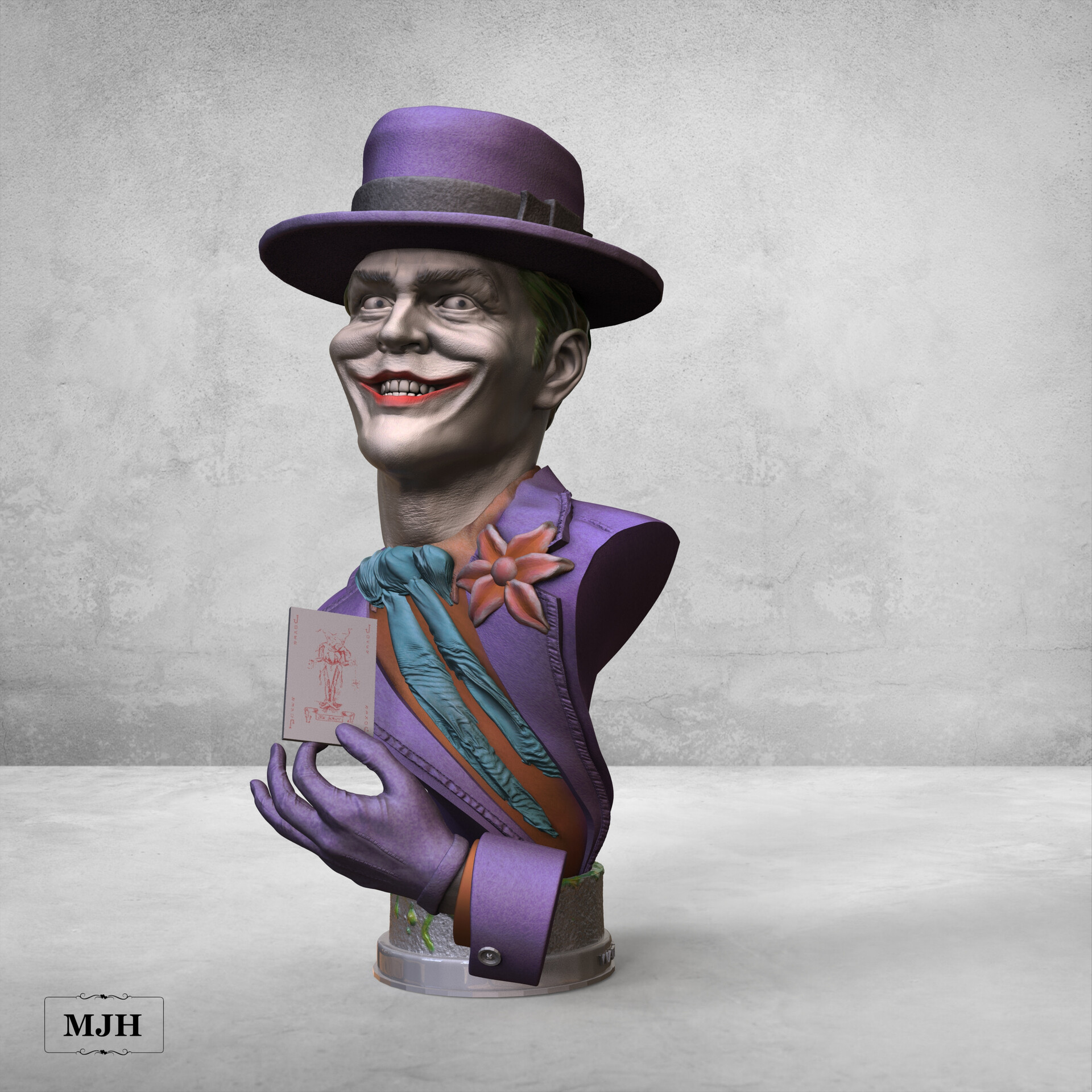 ArtStation Jack Nicholson as the Joker